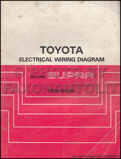 1988 toyota supra wiring diagram #2