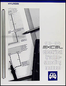 1994 Hyundai Elantra Electrical Troubleshooting Manual Original Hyundai