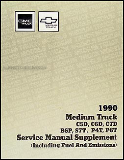 1988-1989 GMC/Chevy Medium Duty 4000-7000 Repair Shop ... 1990 chevy pchis wiring diagram original motorhome stepvan 