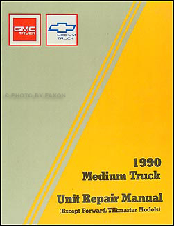 1990 GMC Chevy Topkick Kodiak Caterpiller 3116 Diesel Overhaul Manual