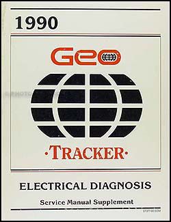 1990 Geo Tracker Wiring Diagrams Electrical Diagnosis Service Manual 90
