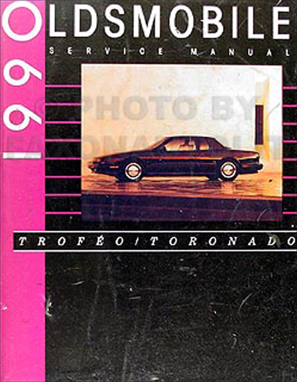 1990 Oldsmobile Toronado & Trofeo Repair Manual Original