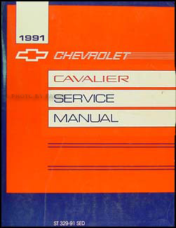 1991 Chevy Chevrolet Cavalier Owners Manual Chevrolet