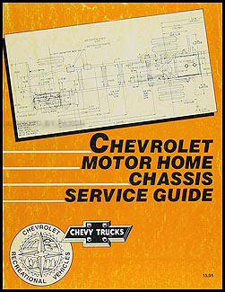 1992 Chevrolet P Motorhome and Forward Control Wiring Diagram Manual