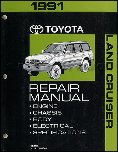 1991 toyota land cruiser repair manual #6