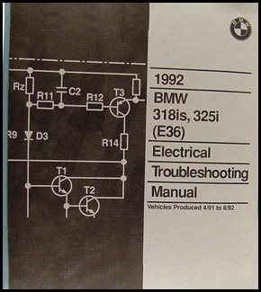 1992 Bmw 318is manual #3