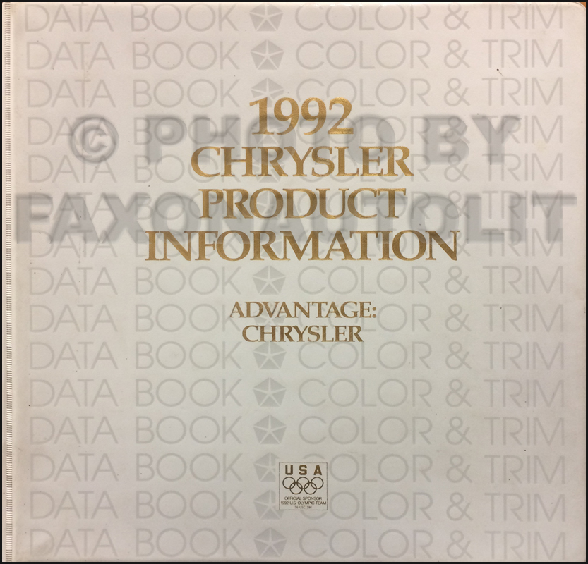 Chrysler product information #2
