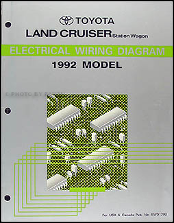 1992 Toyota Land Cruiser Wiring Diagram