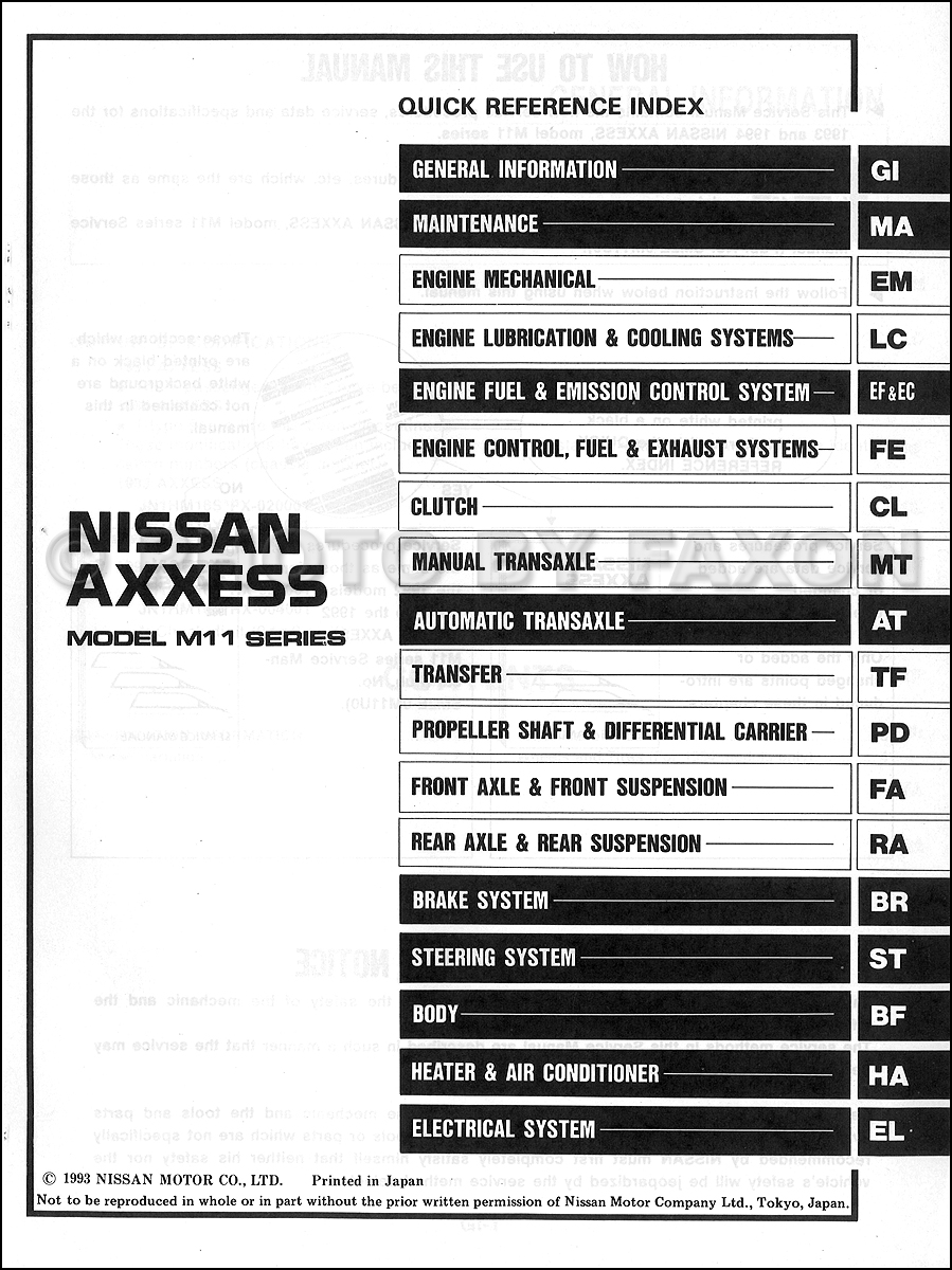 Nissan canada maintenance guide #7