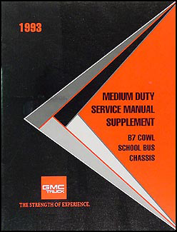 1993 Medium Duty Wiring Diagram Manual Factory Reprint Kodiak Topkick