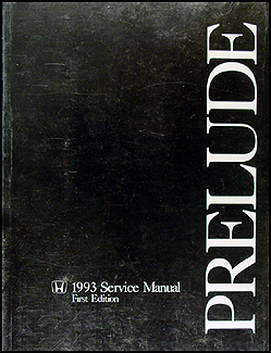 1993 Honda prelude repair manual #6