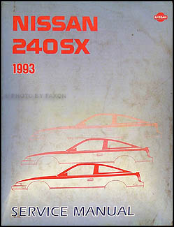 1993 Nissan 240SX Wiring Diagram Manual Original