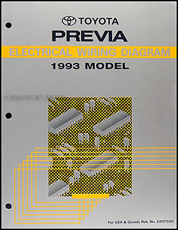 1993 toyota previa service manual #5