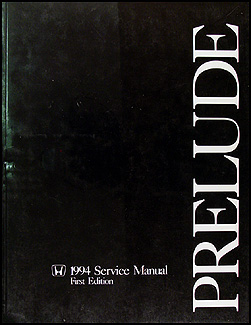 Honda prelude 1994 workshop manual #2