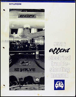 1995 Hyundai Accent Owners Manual Hyundai