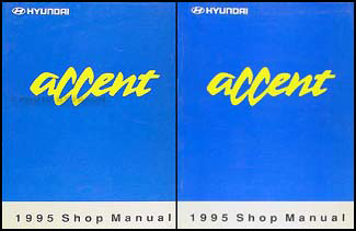 1995-1996 Hyundai Accent Electrical Troubleshooting Manual Original