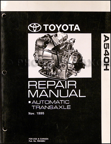 toyota automatic transmission repair manual #4