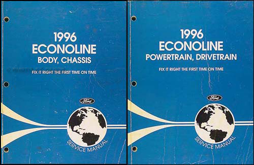 1996 Ford econoline van manual #5