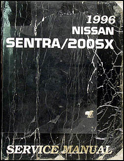 1996 Nissan sentra repair manual #8