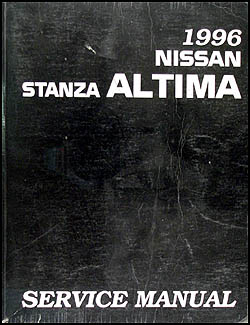1995 Nissan altima gxe repair manual #4