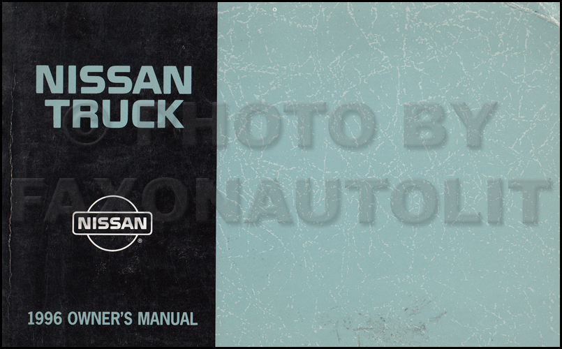 1996 Nissan pickup truck repair manual #5