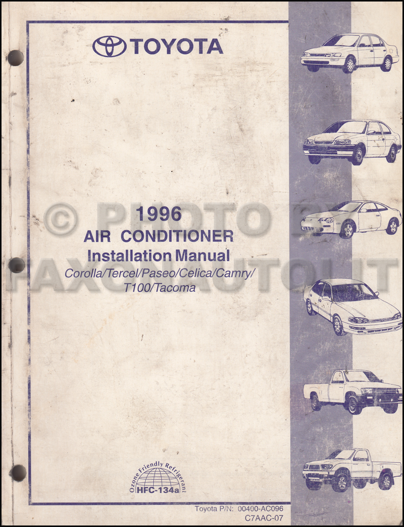 1996 toyota tacoma parts manual