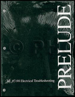 1999 Honda prelude shop manual #4