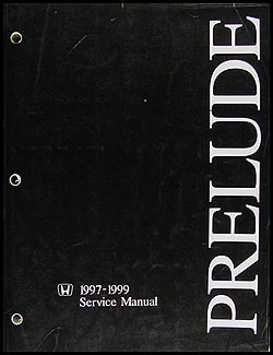 1999 Honda prelude repair manual #5