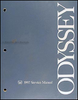 1997 Honda odyssey repair manual #5