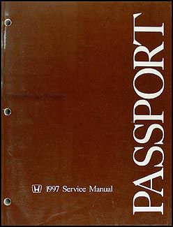 1997 Honda passport repair manual #4