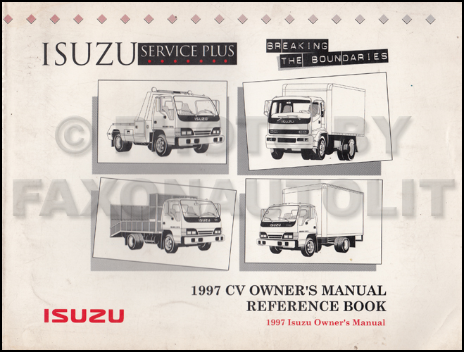 1997 NPR, W4, 4000 Gas Repair Shop Manual Original Isuzu GMC Chevy