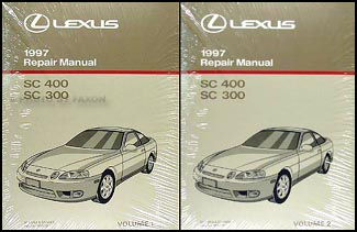 1997 Lexus SC 300/400 Wiring Diagram Manual Original