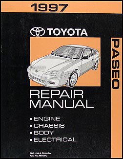 1997 toyota paseo repair manual #2