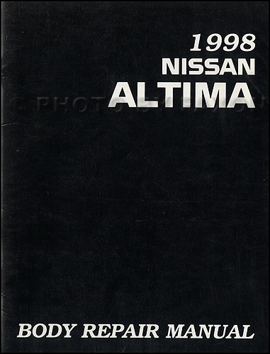 1998 Nissan altima gxe repair manual #8