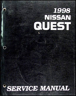 1998 Nissan quest owners manual #3
