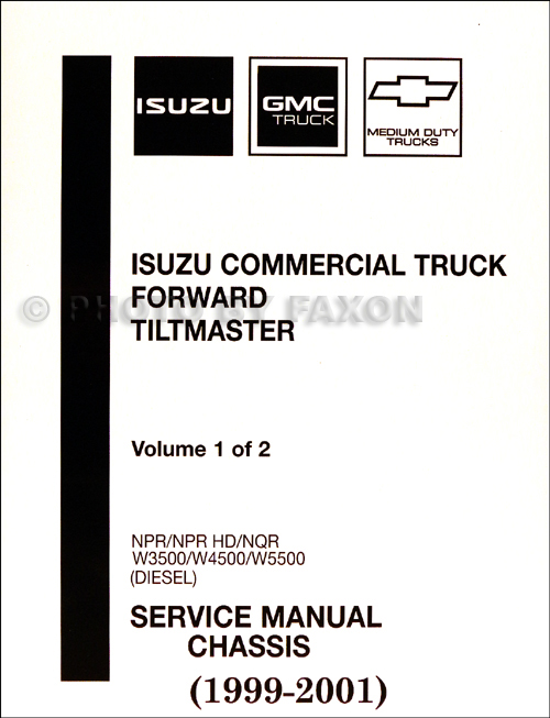 2000 NPR NQR W3500 W4500 W5500 Electrical Troubleshooting Manual Orig.