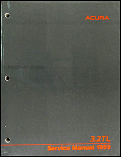 1999 Acura on 1999 2001 Acura 3 2 Tl Repair Shop Manual Original