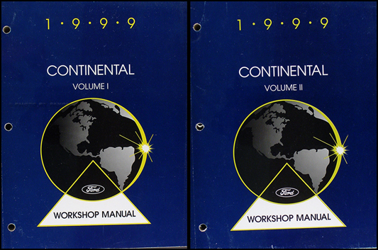 1999 Lincoln Continental Wiring Diagram Manual Original