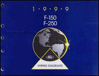 1999 Ford F-150 & F-250 Wiring Diagram Manual Original
