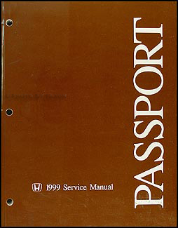 1999 Honda passport repair manual #4