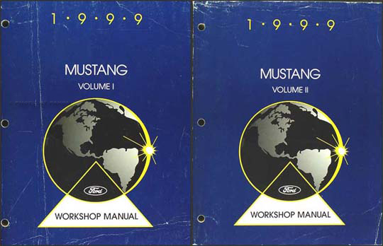 1999 Ford Mustang Wiring Diagram Manual Original