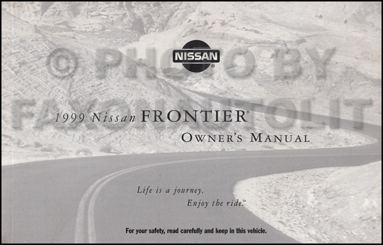 1999 Nissan frontier repair manual #6