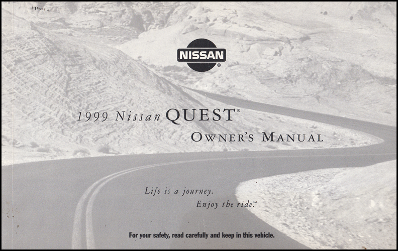 1999 Nissan quest shop manual #9