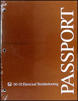 Honda passport 02 troubleshooting #3