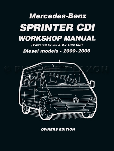 Mercedes sprinter 2005 service manual #2