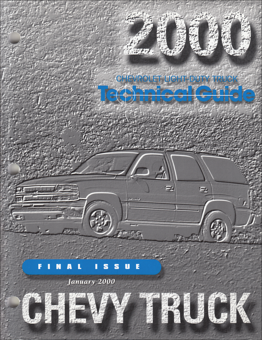 2000 Chevy & GMC Repair Shop Manual Original Set Silverado, Sierra