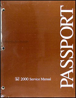 2000 Honda passport repair manual #6