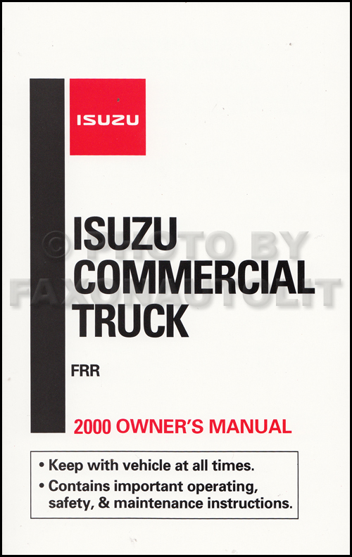 1998-2004 Isuzu 6HK1-TC Diesel Engine Repair Shop Manual ... 2000 isuzu ftr wiring diagram 
