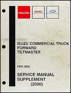 1998-2004 Isuzu 6HK1-TC Diesel Engine Repair Shop Manual FSR FTR FVR