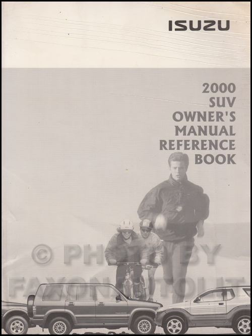 2000 Isuzu Trooper Electrical Troubleshooting Manual Original